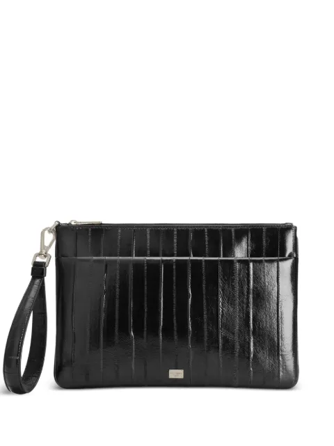 Dolce & Gabbana zip-fastening clutch bag Black BP3294A8M24