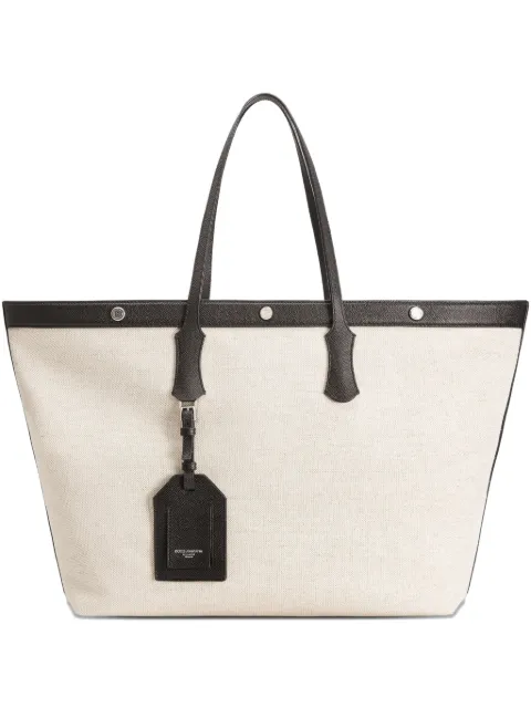Dolce & Gabbana canvas shoulder bag Neutrals BM7806AG440