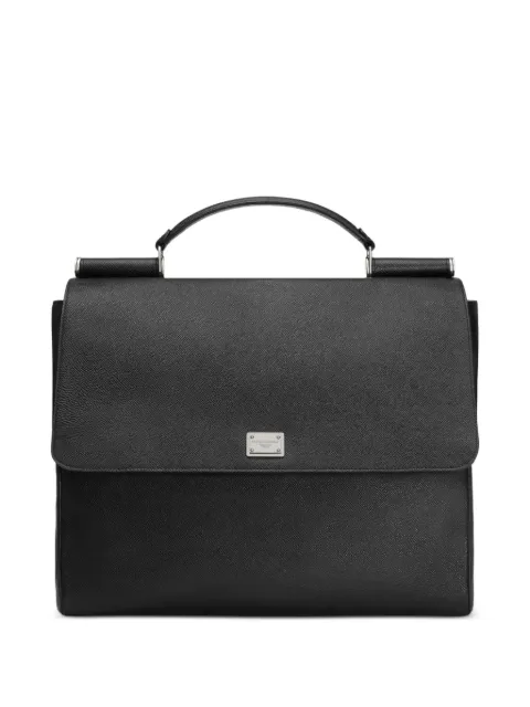 Dolce & Gabbana Sicily leather shoulder bag Black BM2447BG065