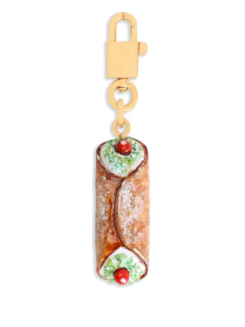 Dolce & Gabbana Cannoli keyring Gold BI3412AM256