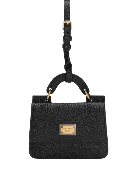 Dolce & Gabbana Dauphine Calfskin card holder Black BI3401A5070