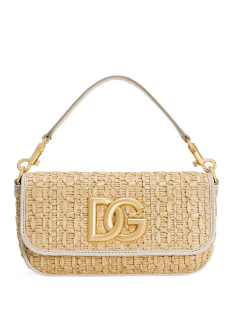 Dolce & Gabbana logo-embroidered tote bag Neutrals BB7836AC705