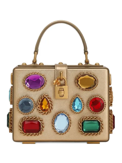 Dolce & Gabbana Dolce Box shoulder bag Gold BB5970AV168