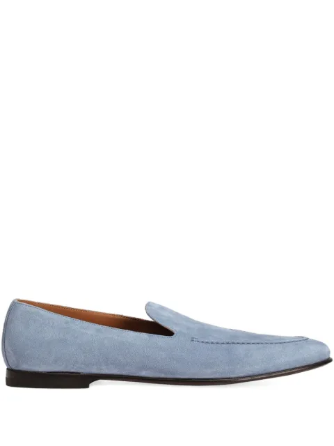 Dolce & Gabbana suede slip-on loafers Blue A50716AT441