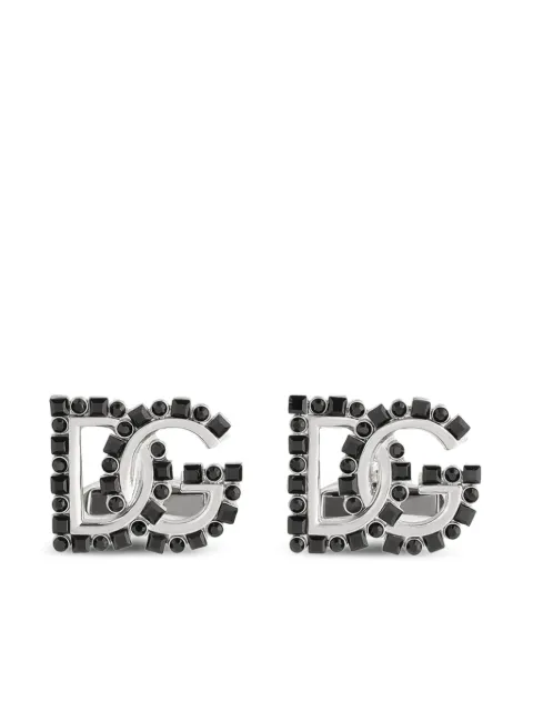 Dolce & Gabbana logo-embellished cufflinks Silver WFR5X1W1111