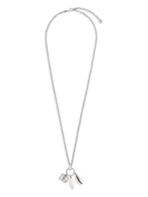 Dolce & Gabbana DG logo necklace Silver WNR5C2W1111