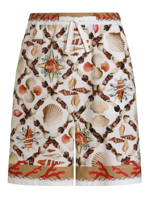 Dolce & Gabbana cotton bermuda shorts White GV37ATFI5L2