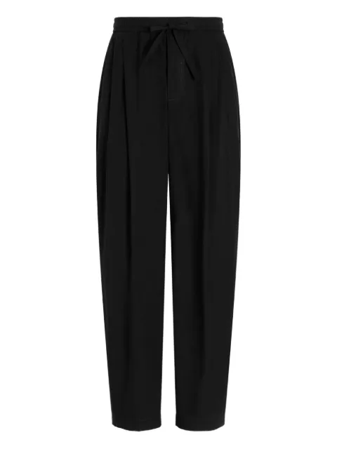 Dolce & Gabbana cotton trousers Black GP153ZFUEFJ