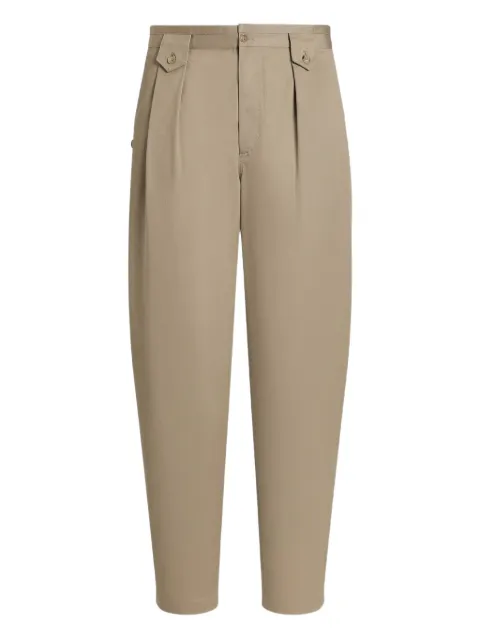 Dolce & Gabbana pleat-detail trousers Neutrals GP13XTFUFL3