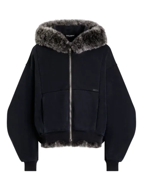 Dolce & Gabbana hooded sweatshirt Black G9BVOZG7PLD