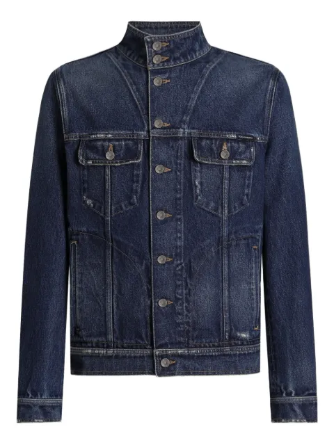 Dolce & Gabbana button-fastening denim jacket Blue G9BRQDG8NH3