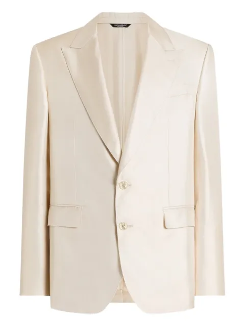 Dolce & Gabbana Sicilia blazer Neutrals G2UQ8TFU10S