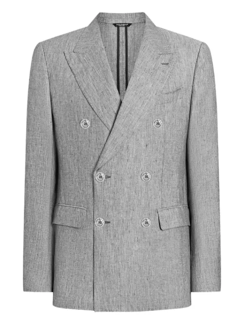 Dolce & Gabbana Sicilia blazer Grey G2QS7TFU4MF