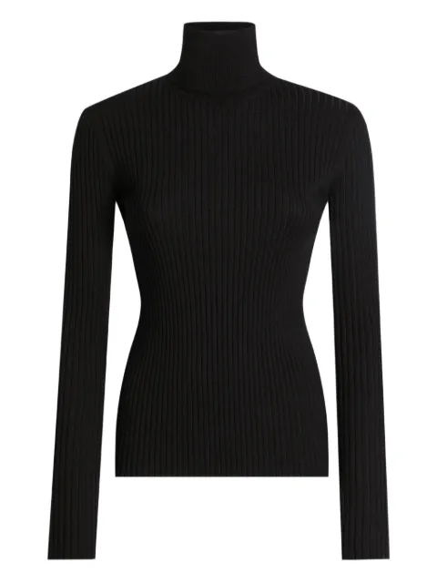Dolce & Gabbana ribbed sweater Black FXW34TJDVDC
