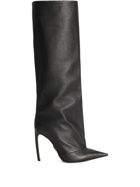 Dolce & Gabbana Devotion calfskin boots Black CU1223AO831