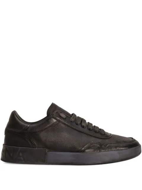 Dolce & Gabbana Portofino perforated-detailing sneakers Black CS2378AW467
