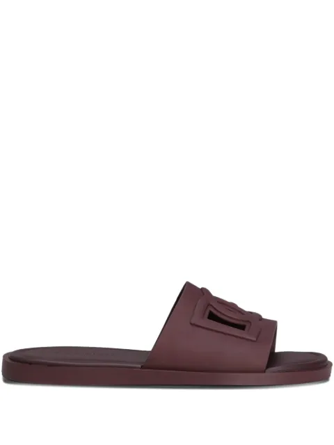 Dolce & Gabbana rubber beachwear slides Red CS2215AN994