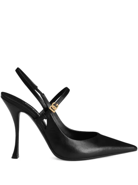 Dolce & Gabbana 90mm slingback pumps Black CG0974A5738