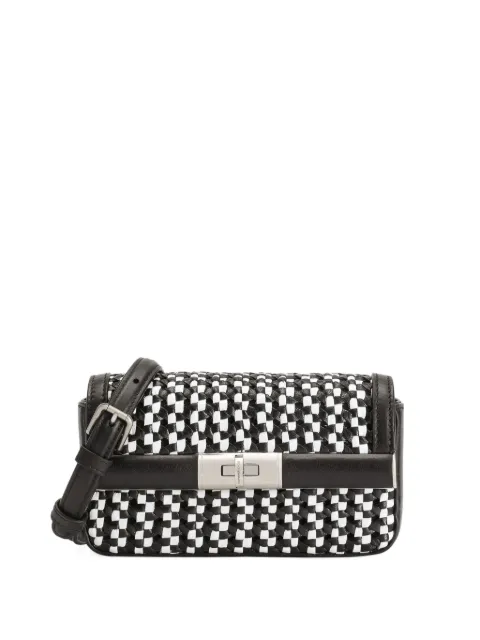 Dolce & Gabbana Marlene braided shoulder bag Black BP3415A9N79
