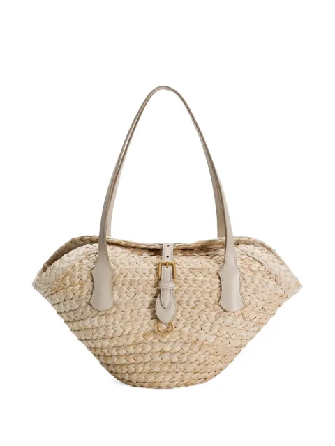 Dolce & Gabbana Capri raffia tote bag Neutrals BB7832AN548