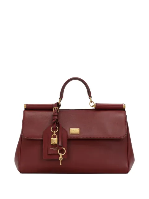Dolce & Gabbana medium My Sicily handbag in calfskin Red BB7782B7321