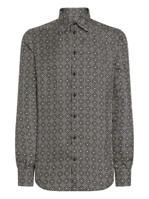 Dolce & Gabbana geometric-print shirt Black G5MM4TIS1ZJ
