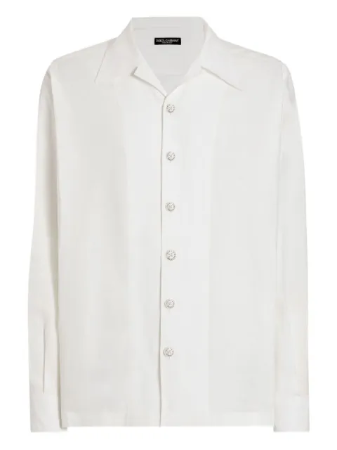 Dolce & Gabbana button-up shirt White G5GX9TFU4JB