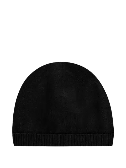 Dolce & Gabbana ribbed beanie Black FXQ12TJDVC2