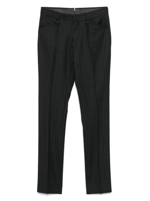 TOM FORD striped straight-leg trousers Grey PLPW01WOP87