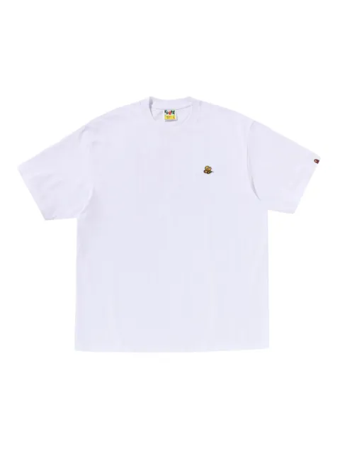 A BATHING APE® logo-print T-Shirt White 001TEL301301M