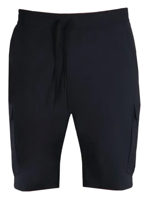 BOSS logo-embroidered shorts Blue 50534318