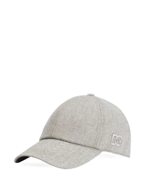 Dolce & Gabbana cotton baseball cap Grey GH886ZFU5YA