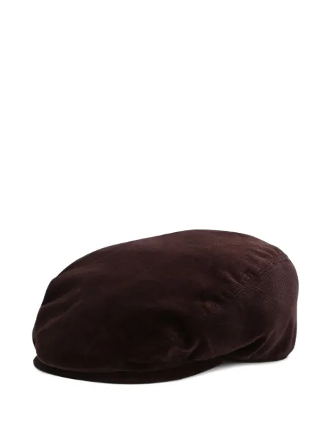Dolce & Gabbana velvet flat cap Brown GH587AFUVJF