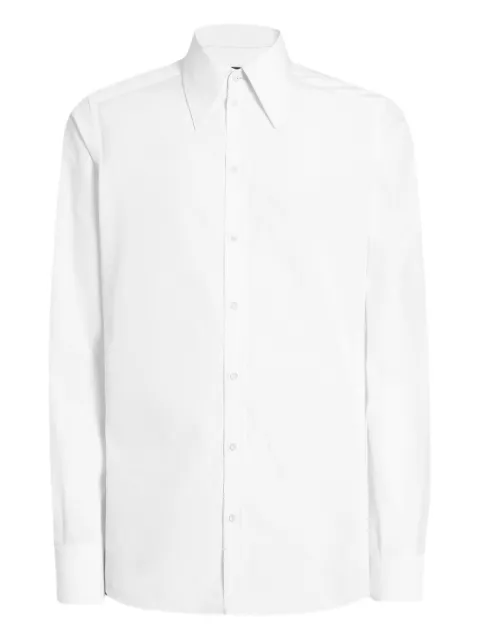 Dolce & Gabbana long-sleeve button-down shirt White G5NP6TGJ721