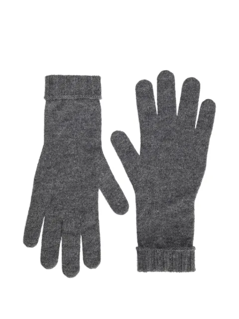 Dolce & Gabbana ribbed-cuff gloves Grey FX05KZJDVC2