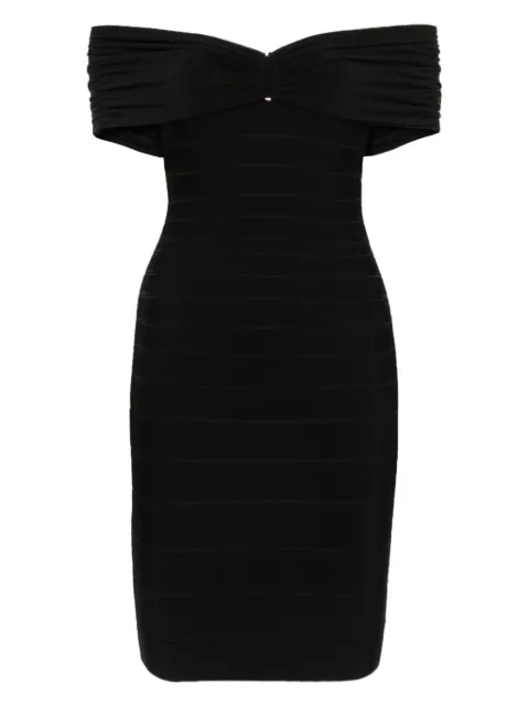 Hervé Léger Celine mini dress Black 46RMB8513637001