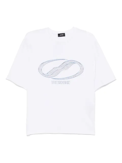 We11done sporty selldone T-shirt White WDTT125755UWH