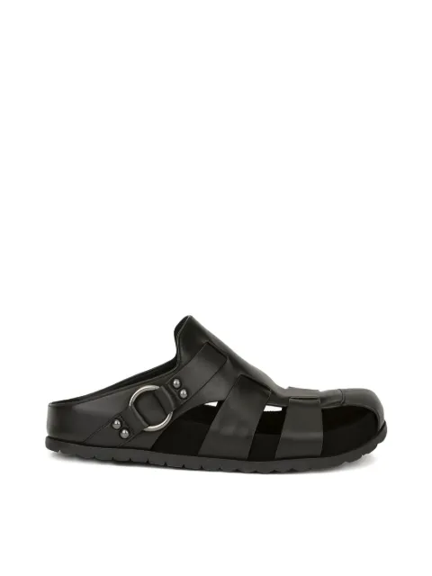 Ash leather sandals Black TERRY01