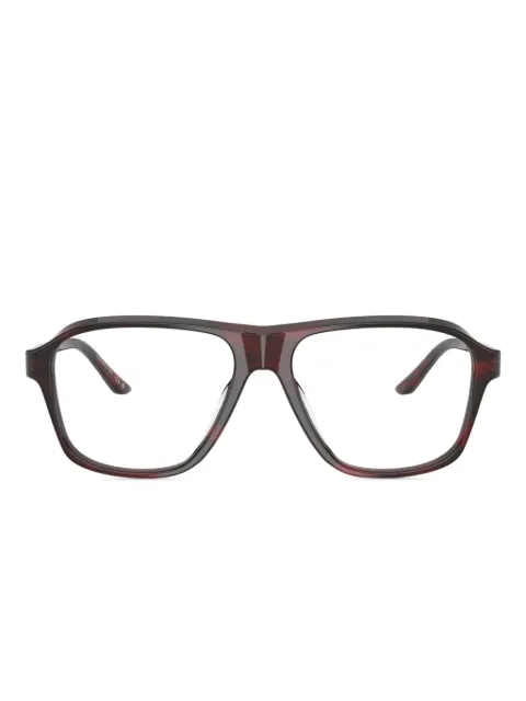 Oliver Peoples navigator-frame glasses Red OV5584U