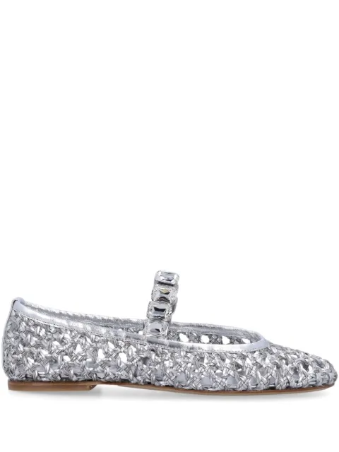 Casadei Versilia ballerina shoes Silver 1A290J0101C28019700