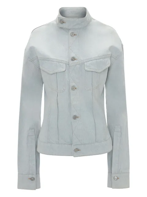 Victoria Beckham Sculptural denim jacket Blue 1225DJK006219A