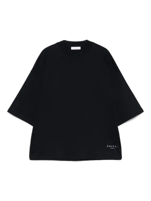 Daniele Fiesoli logo-print T-shirt Blue DF0700