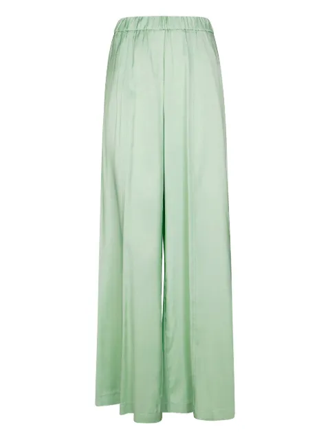 Nude high-waisted trousers Green 1103E25249
