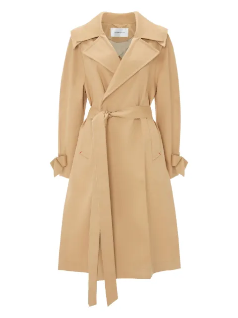 Victoria Beckham Raglan belted trench coat Neutrals 1225WCT006289A