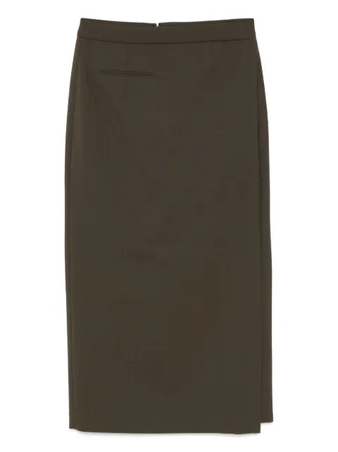 LESS long waist skirt Green 2P1D13530