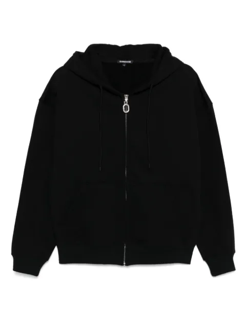 Ground Zero trompe l'oeil-print hoodie Black GZOSWXPSW2340