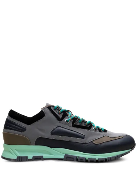 Lanvin Reflective "Grey/Navy Blue" running sneakers Grey FMSKDNTRRENAP191329