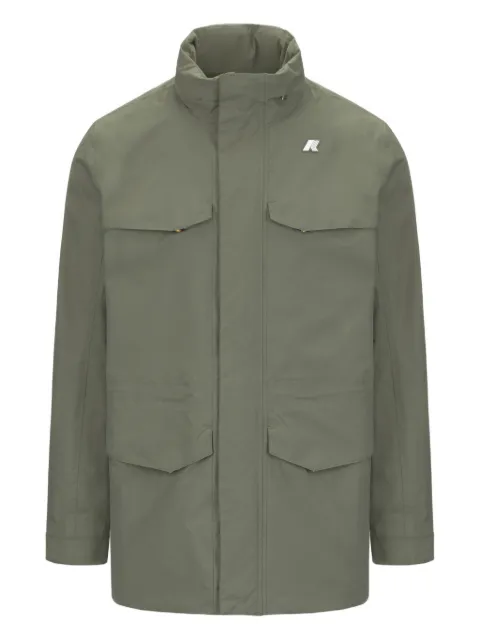 K-Way pocketed jacket Green K4131UW