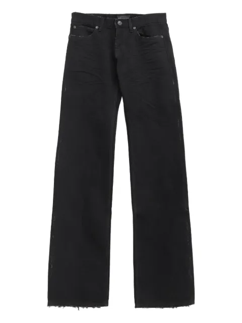Balenciaga wide-leg jeans Black 833430TRW60