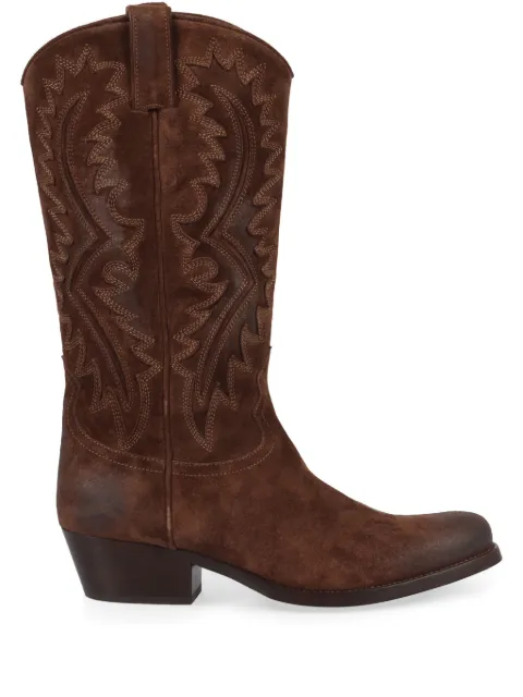 Sartore leather boots Brown SR42110M